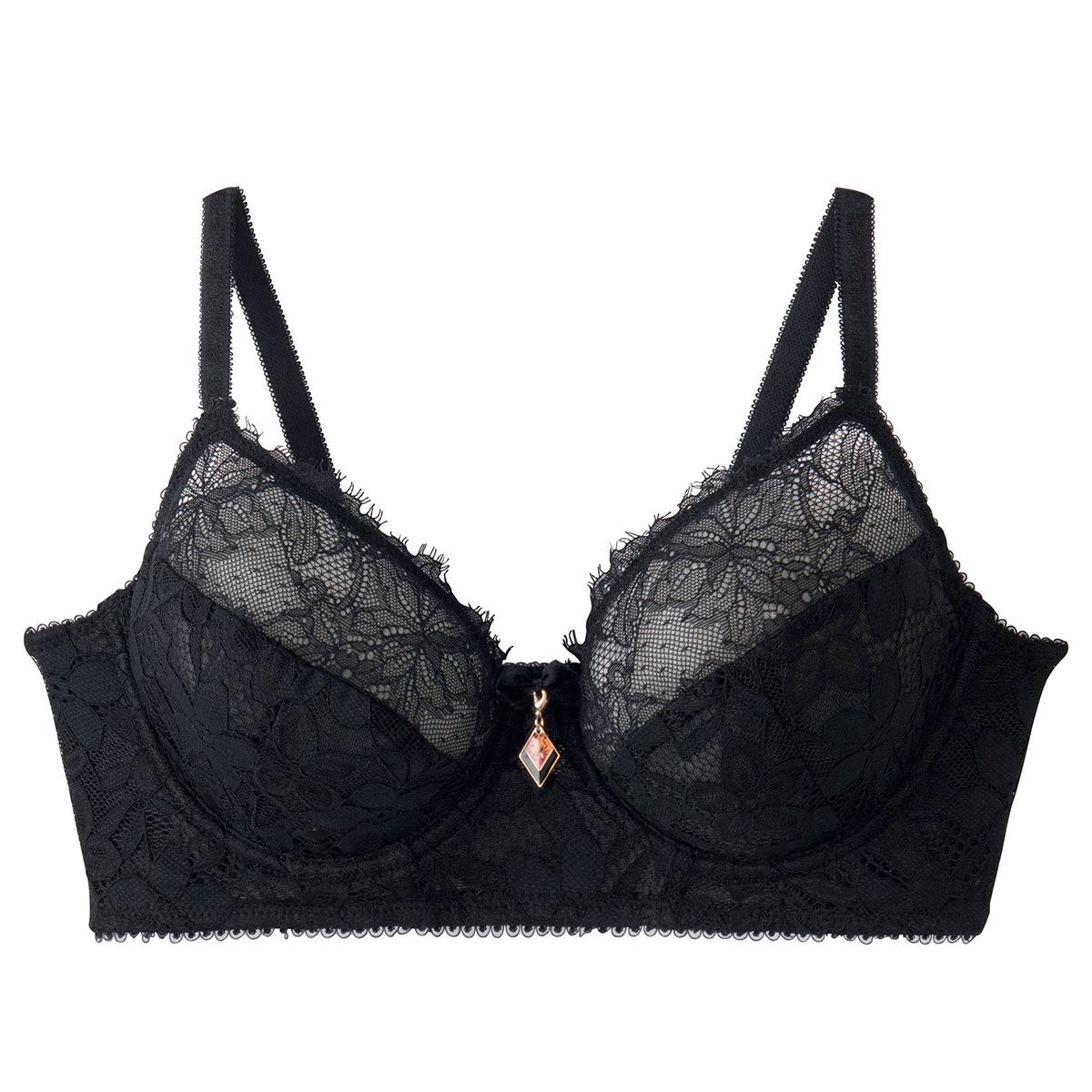 Soutien-gorge à armatures noir Shaker - Pomm'Poire - Modalova
