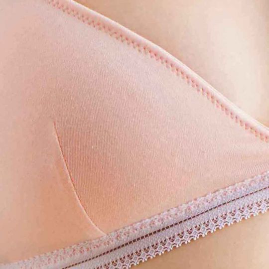 Soutien-gorge triangle mousses amovibles rose Lulu