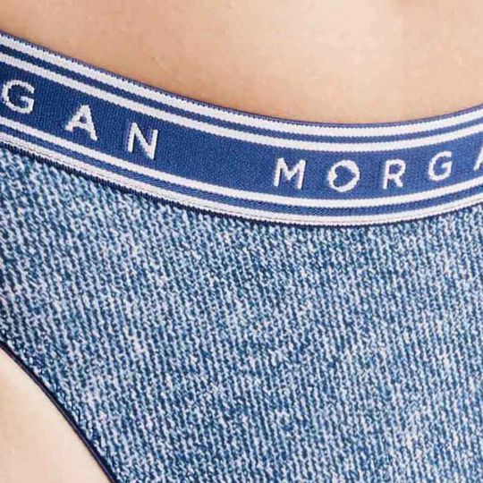 Lot de 2 slips bleu Jess
