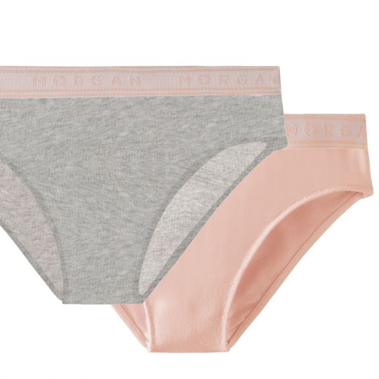 Lot de 2 slips rose Inès