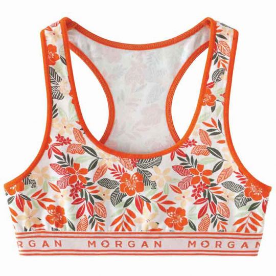 Brassière orange Inès