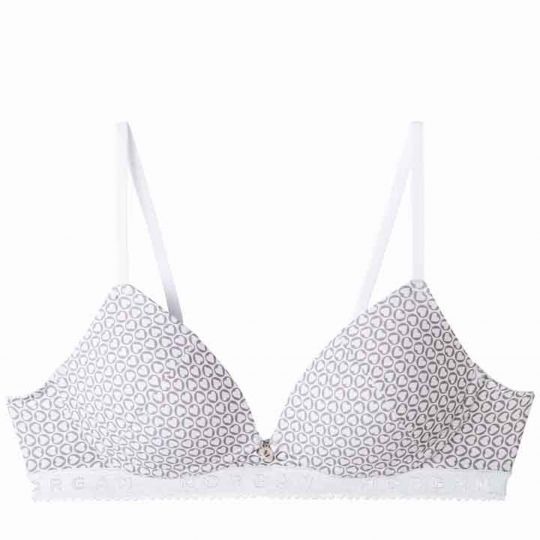 Soutien-gorge coques souples blanc Gaby