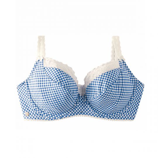 Soutien-gorge armatures grand maintien bleu Badinage