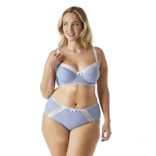 Soutien-gorge armatures grand maintien bleu Badinage