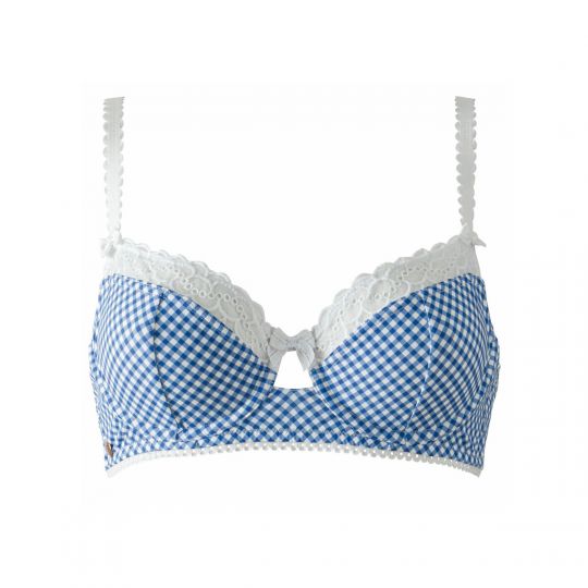 Soutien-gorge armatures bleu Badinage