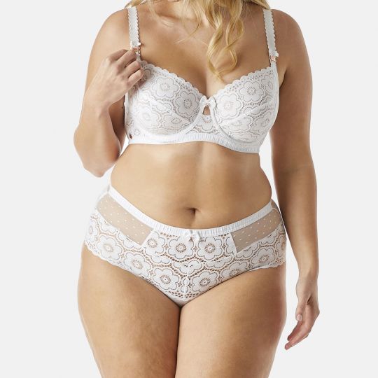 Soutien-gorge armatures grand maintien blanc Affinité