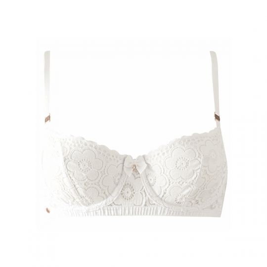Soutien-gorge coques blanc Affinité