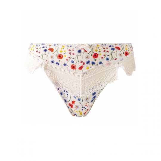 Shorty string blanc Liberté