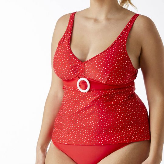 Tankini rouge BACANA