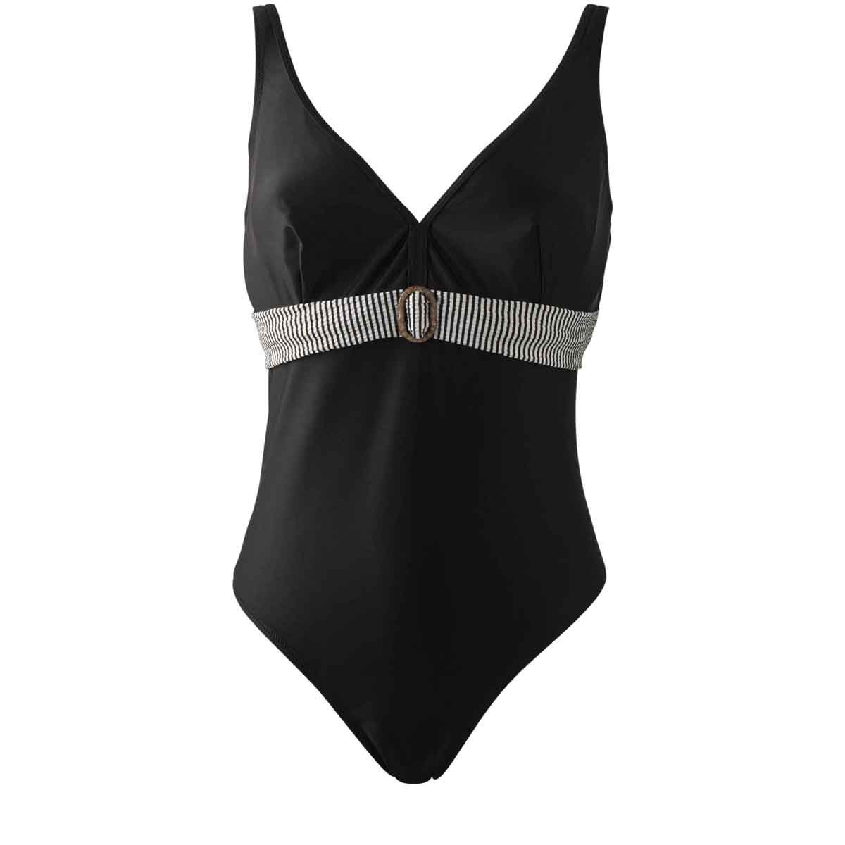 Maillot une pièce noir BUZIOS - Pomm'Poire - Modalova