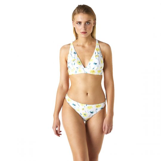 Haut de maillot triangle blanc CITRONNADE