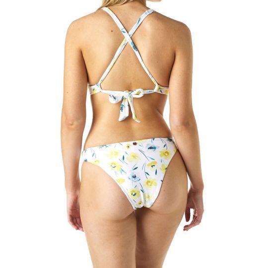 Haut de maillot triangle blanc CITRONNADE