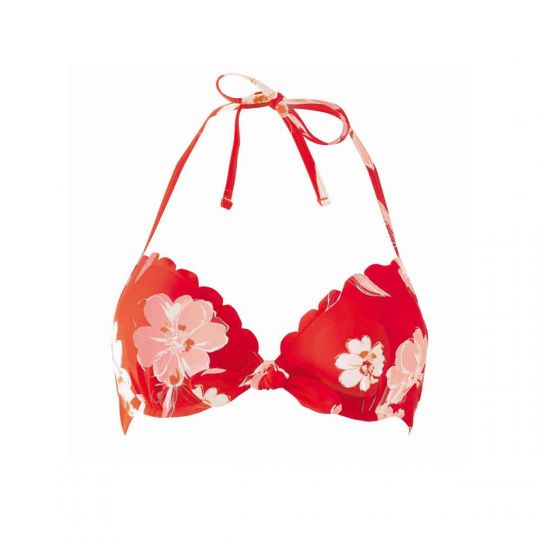 Haut de maillot coques up rouge RIO