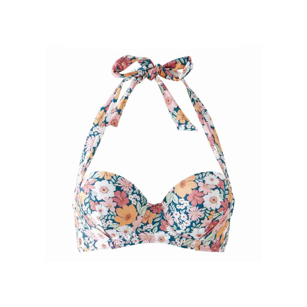 Haut de maillot balconnet rose SIXTIES - Pomm'Poire - Modalova