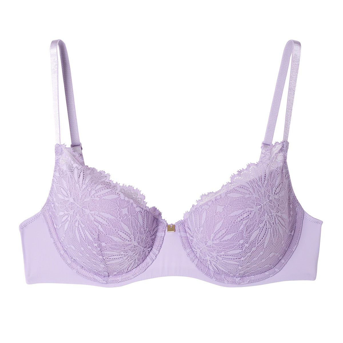 Soutien-gorge ampliforme coque moulée violet Lilas - Pomm'Poire - Modalova