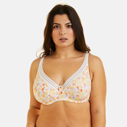 Soutien-gorge à armatures blanc Pampa