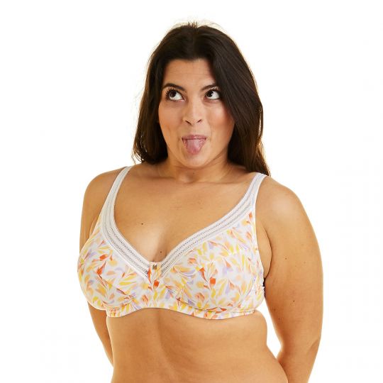 Soutien-gorge à armatures blanc Pampa