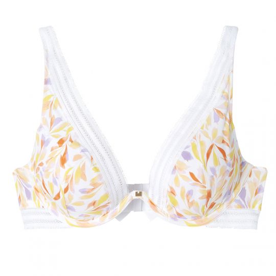 Soutien-gorge ampliforme coque moulée blanc Pampa