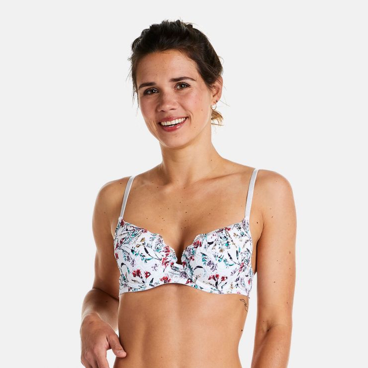 Soutien-gorge ampliforme coque moulée ivoire Univers