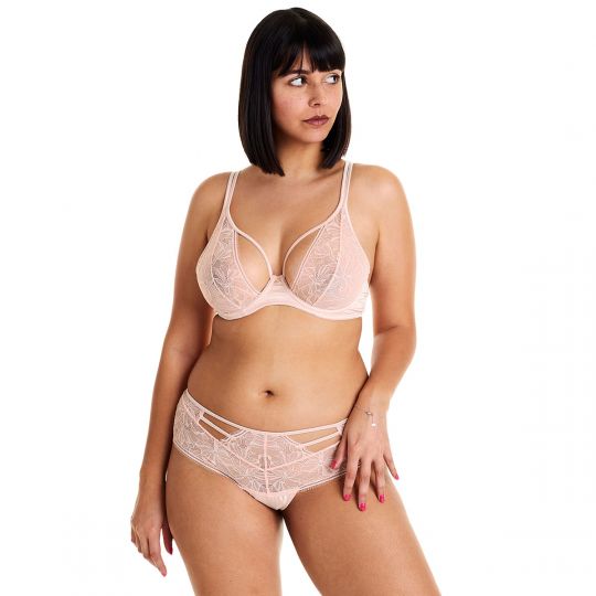 Soutien-gorge à armatures poudre Diabolique