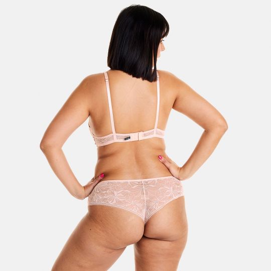Soutien-gorge à armatures poudre Diabolique