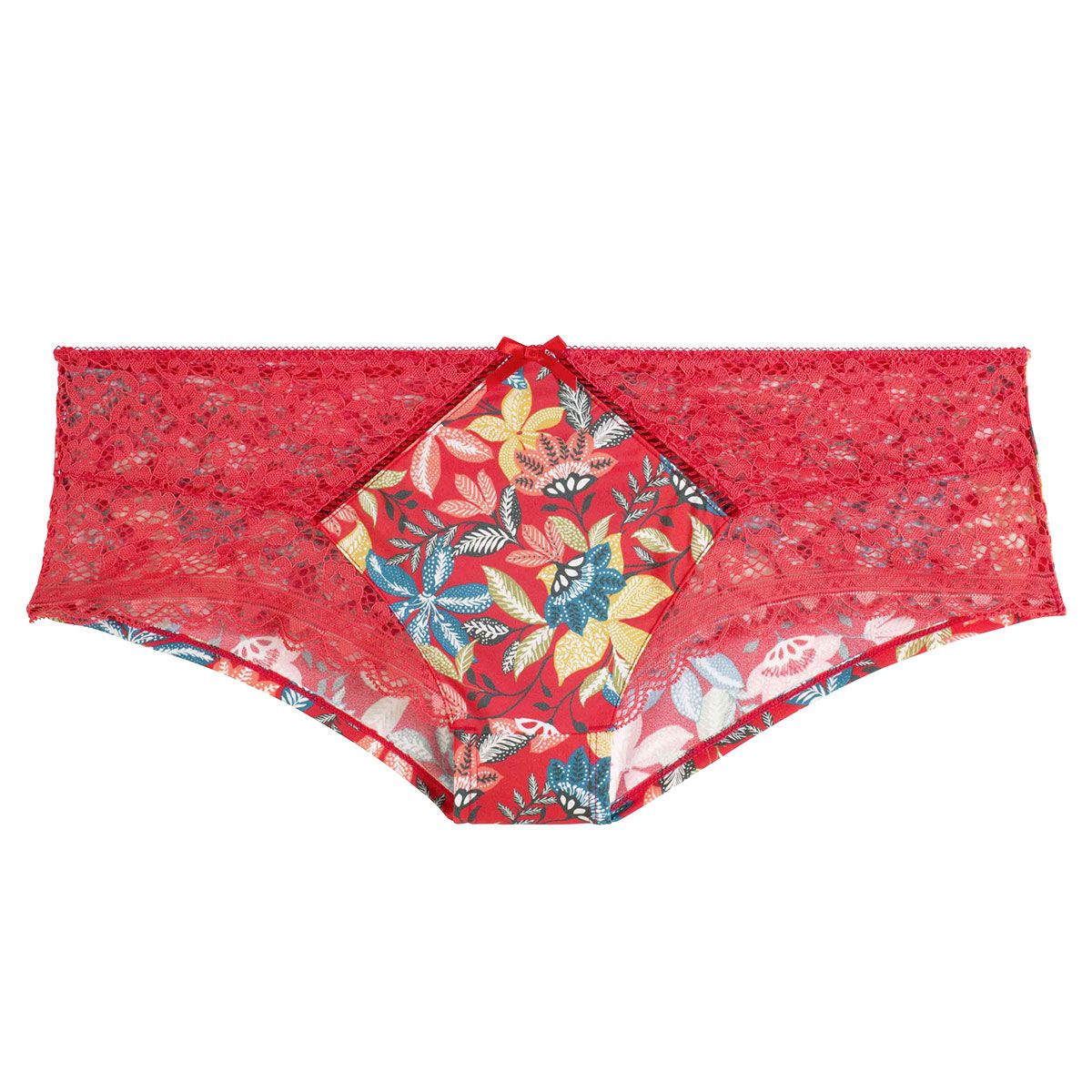 Shorty rouge/jaune Elena - Pomm'Poire - Modalova