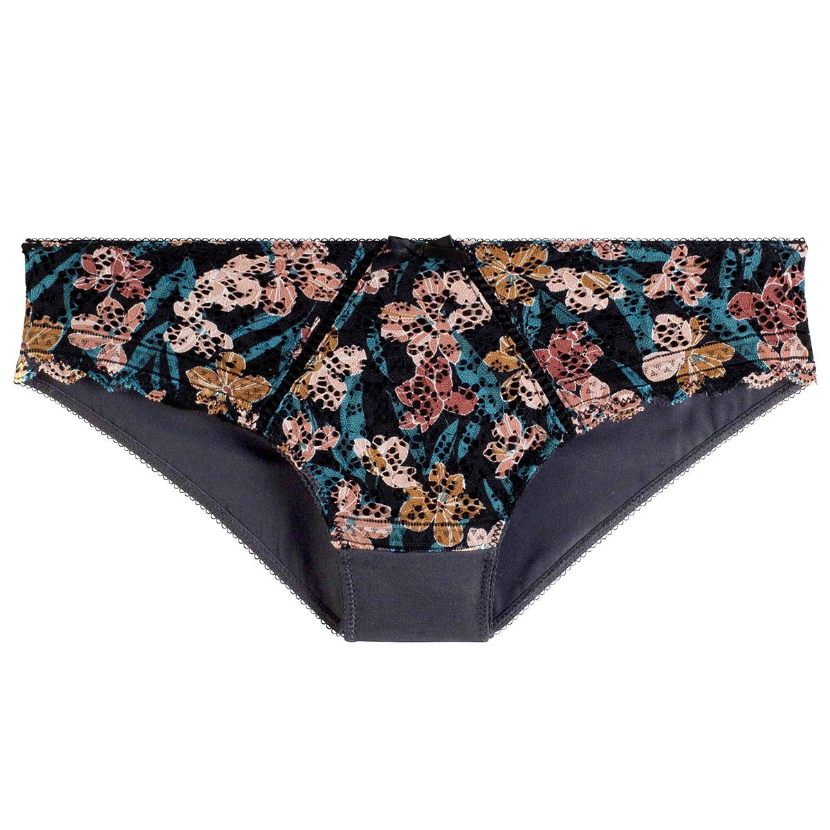 Culotte noir/caramel Elena