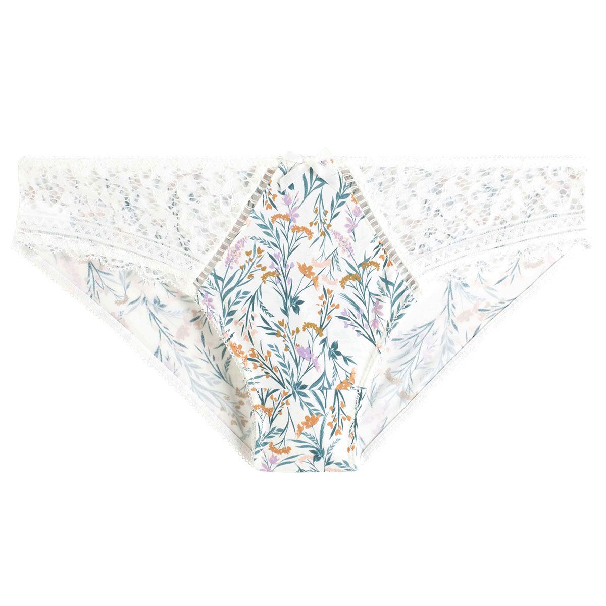 Culotte ivoire/orange Elena