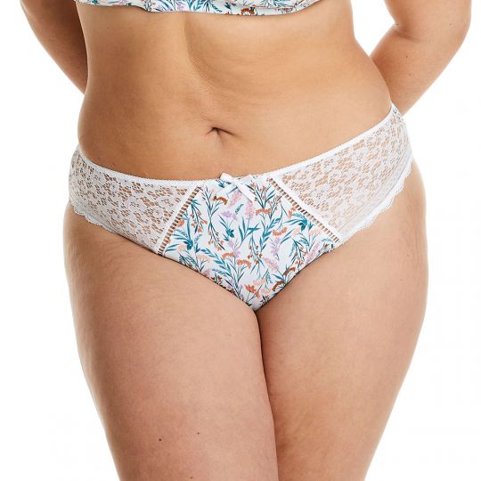 Culotte ivoire/orange Elena