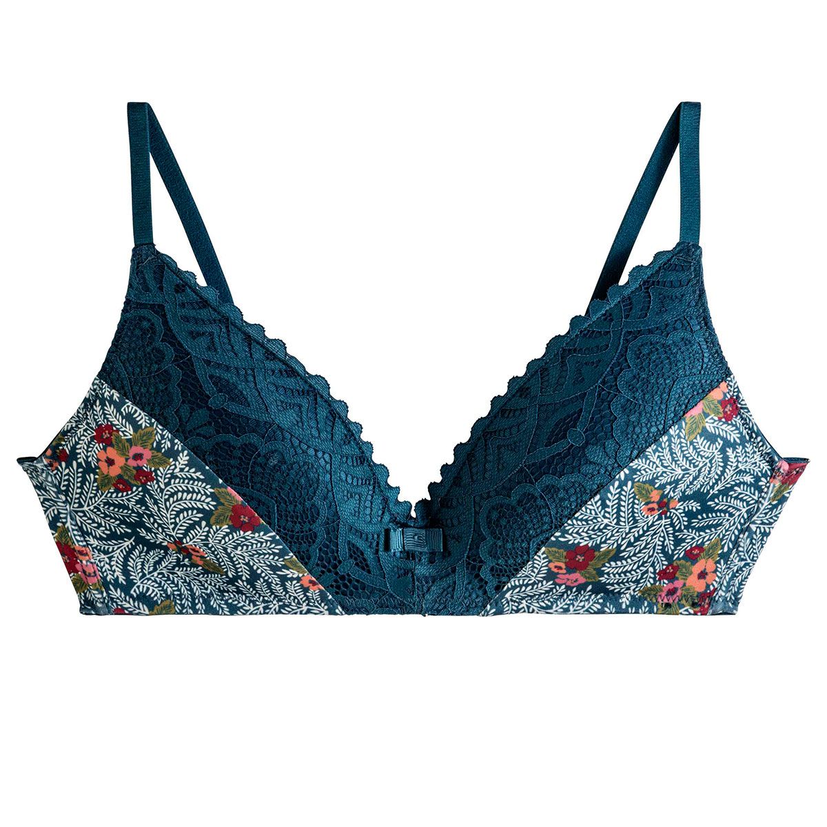 Soutien-gorge souple multico bleu Paprika - Pomm'Poire - Modalova