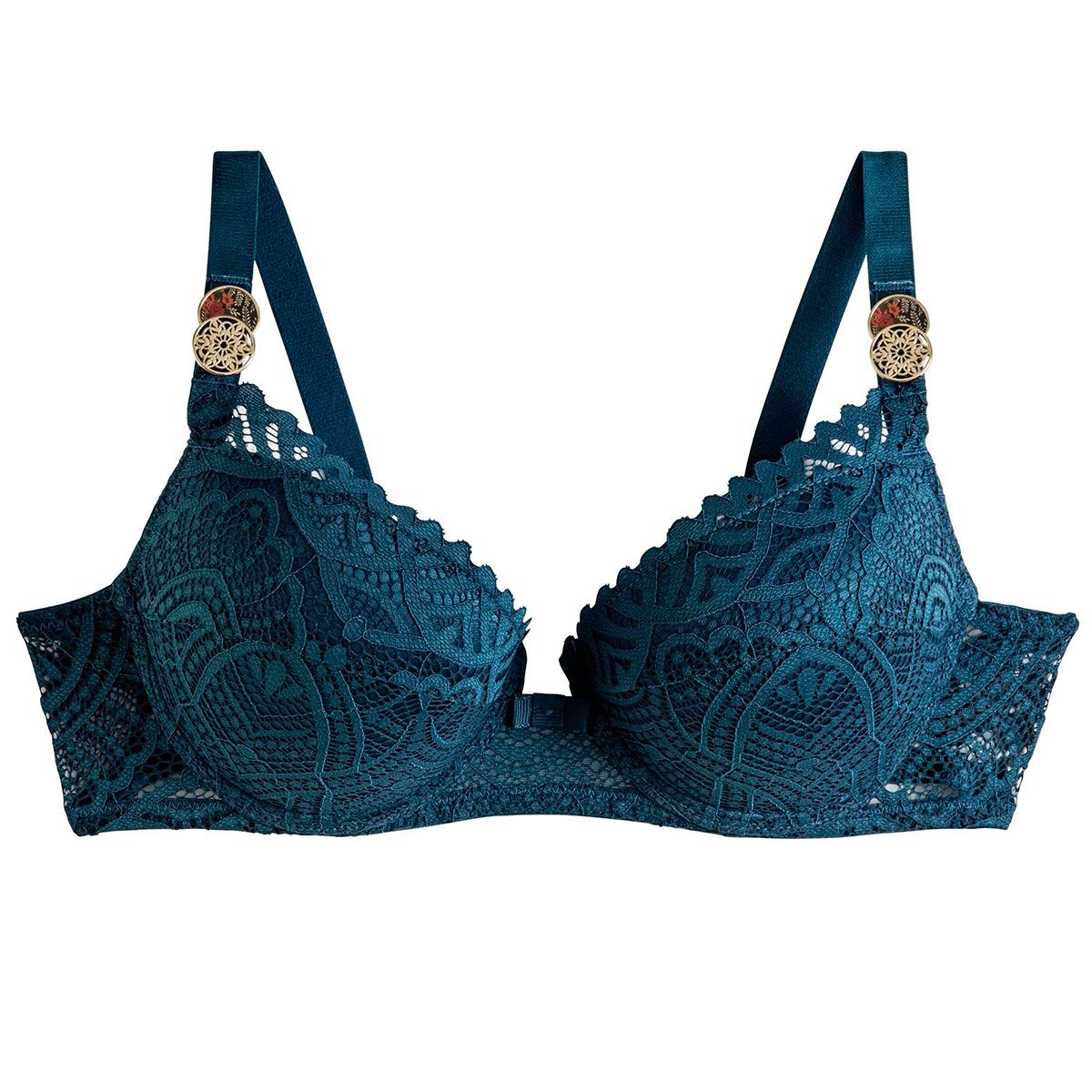 Soutien-gorge ampliforme coque moulée bleu Paprika - Pomm'Poire - Modalova