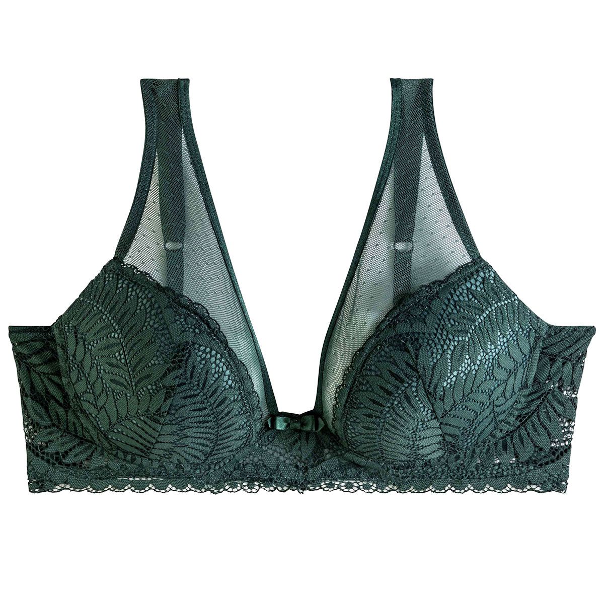Soutien-gorge ampliforme coque moulée vert Ivresse
