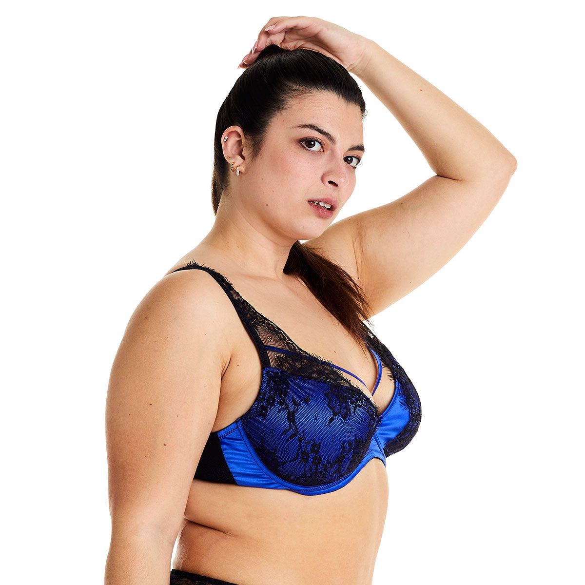 Pomm'Poire Soutien-gorge à armatures grand maintien bleu Illégal