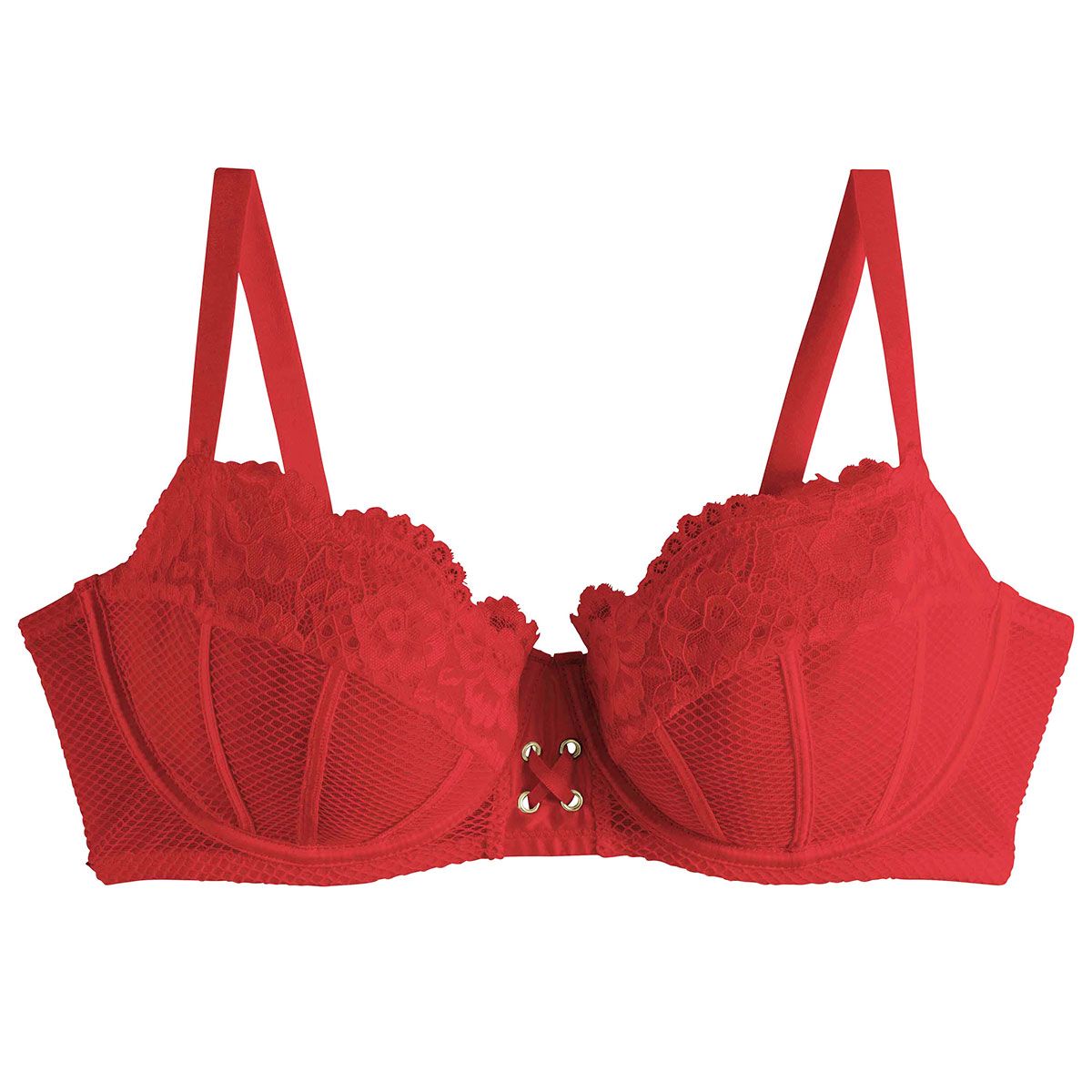 Soutien-gorge à armatures grand maintien rouge Comic Strip