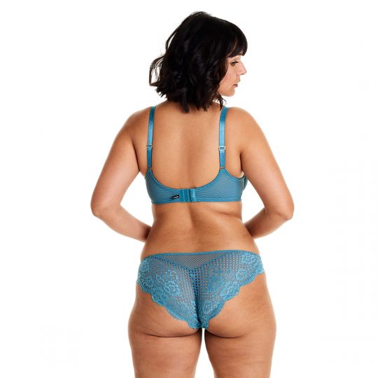 Soutien-gorge à armatures grand maintien vert Voltige