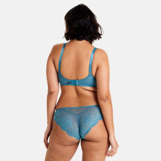 Soutien-gorge à armatures grand maintien vert Voltige