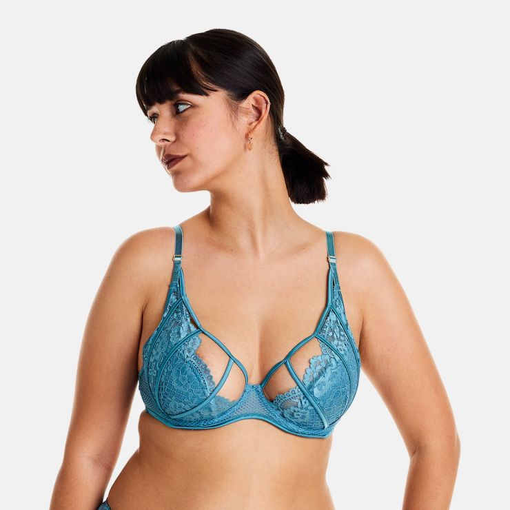 Soutien-gorge ampliforme coque moulée vert Voltige