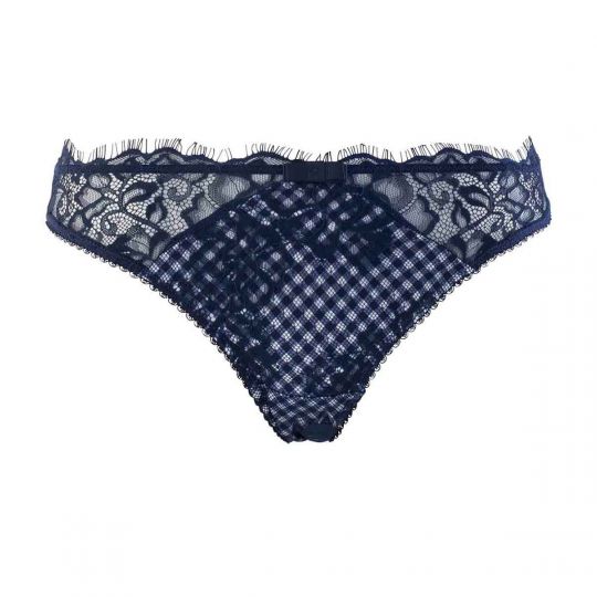 Slip bleu marine Magazine