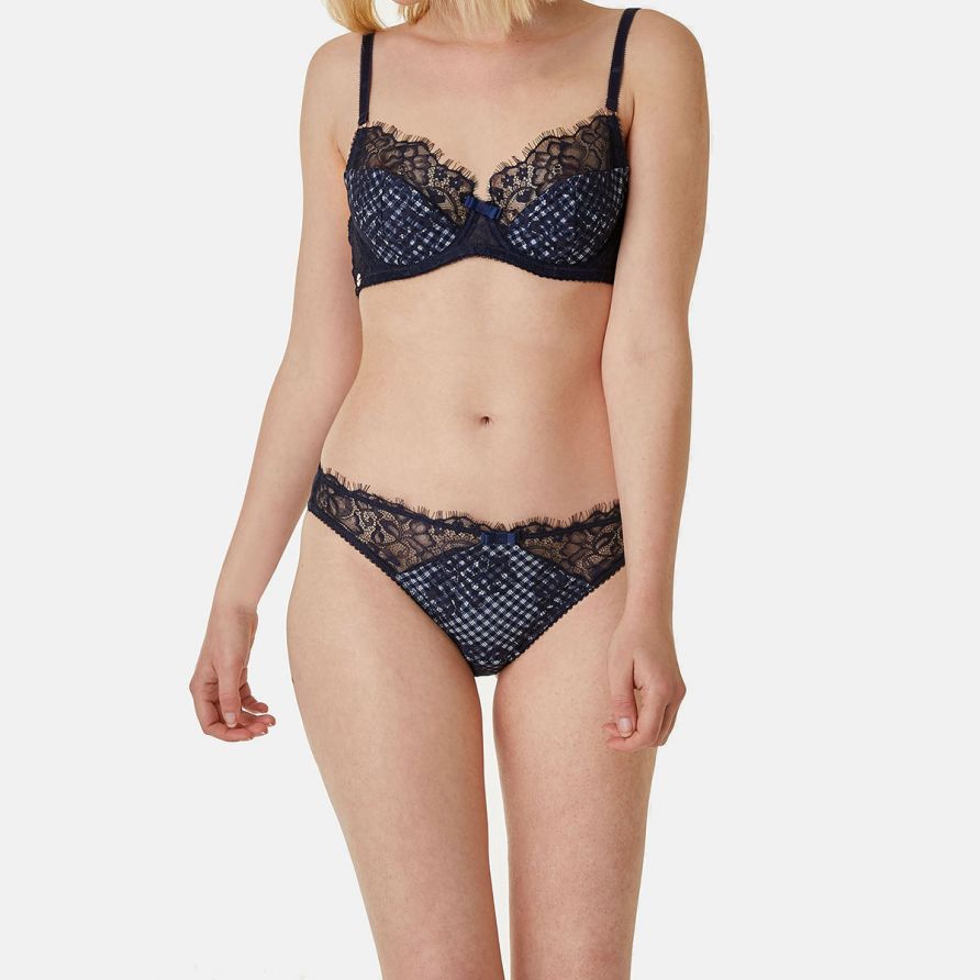 Slip bleu marine Magazine