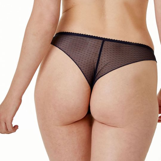 Tanga bleu marine Magazine