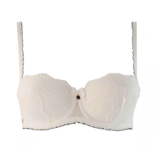 Soutien-gorge ampliforme coque moulée ivoire Star