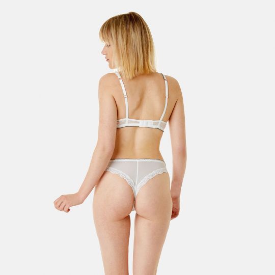 Soutien-gorge ampliforme coque moulée ivoire Star