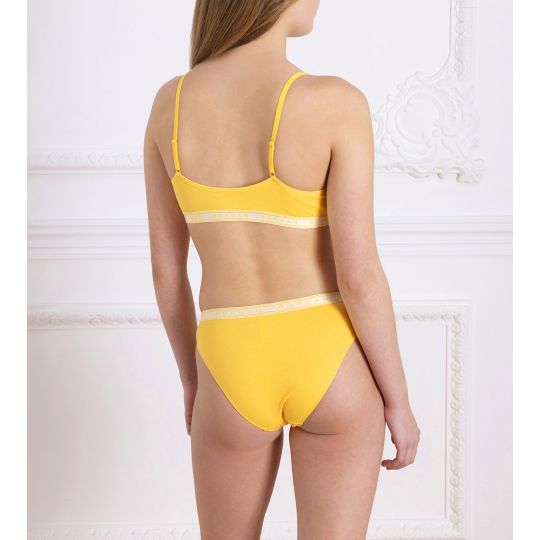Lot de 2 slips jaune Pia