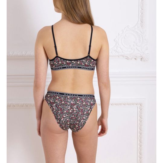 Brassiere noir Pia