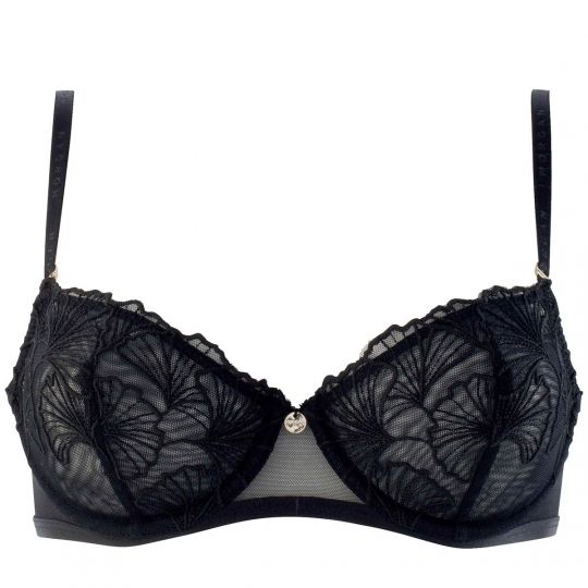 Soutien-gorge armature noir Maud