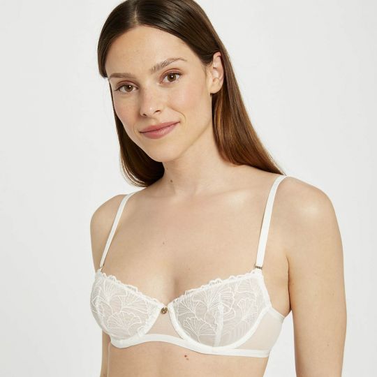Soutien-gorge armature ivoire Maud