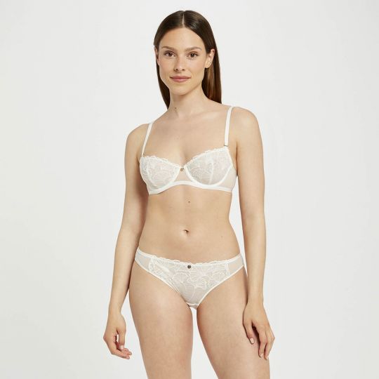 Soutien-gorge armature ivoire Maud