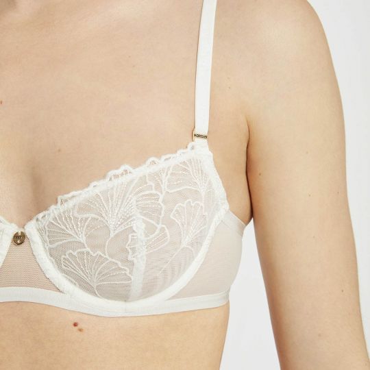 Soutien-gorge armature ivoire Maud