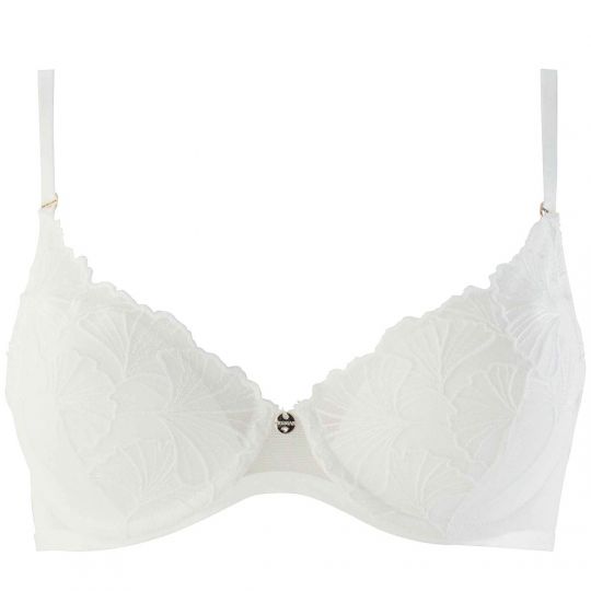 Soutien-gorge ampliforme coque moulée ivoire Maud