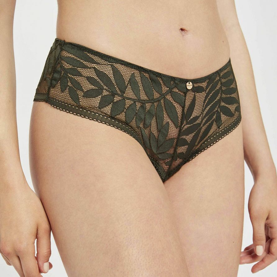 Shorty tanga kaki Lina